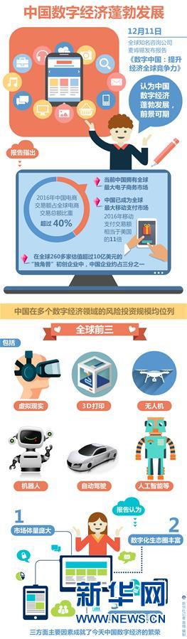 （图表）[财经]中国数字经济蓬勃发展